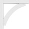 Ekena Millwork Standard Thorton Architectural Grade PVC Bracket with Block Ends, 3"W x 30"D x 30"H BKTP03X30X30THR05 - alternate 2